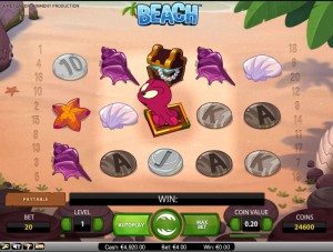 spela beach slot online