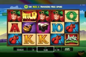 lucky leprechaun spelautomaten