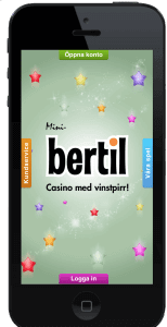 spela bertil mobil
