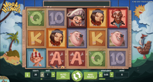 Casino Heroes ger dig 185 free spins på Hook’s Heroes idag! (Bild 1)