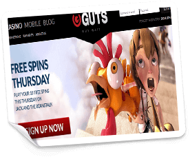guts online casino