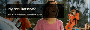 betsson välkomstbonus