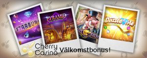 välkomstbonus på cherry casino
