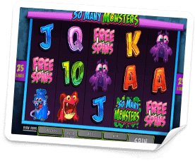 free spins so many monsters