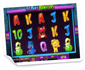 spelautomaten so many monsters