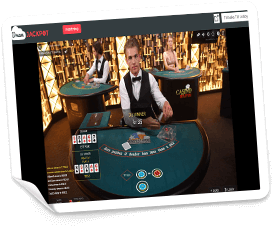 live casino på dream jackpot