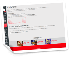 lojalitet på dream jackpot