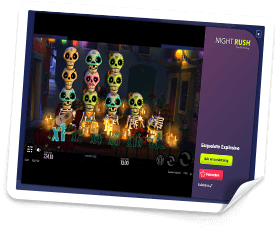 spelautomat på nightrush casino